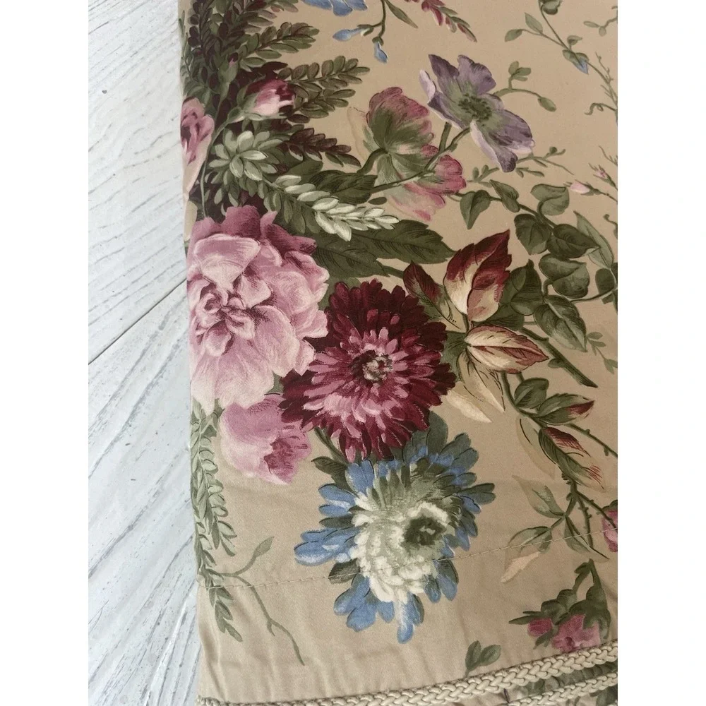 Vintage Ralph Lauren Adriana Romantic Floral Full/Queen Duvet Comforter Cover